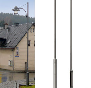 Model Overview - Series Aluminium Poles